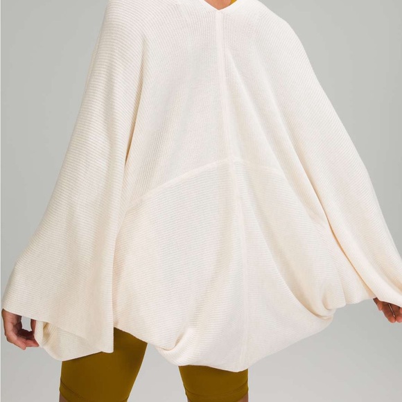 Lululemon Cashlu Knit Textured Wrap Cardigan Sweater - Picture 2 of 5